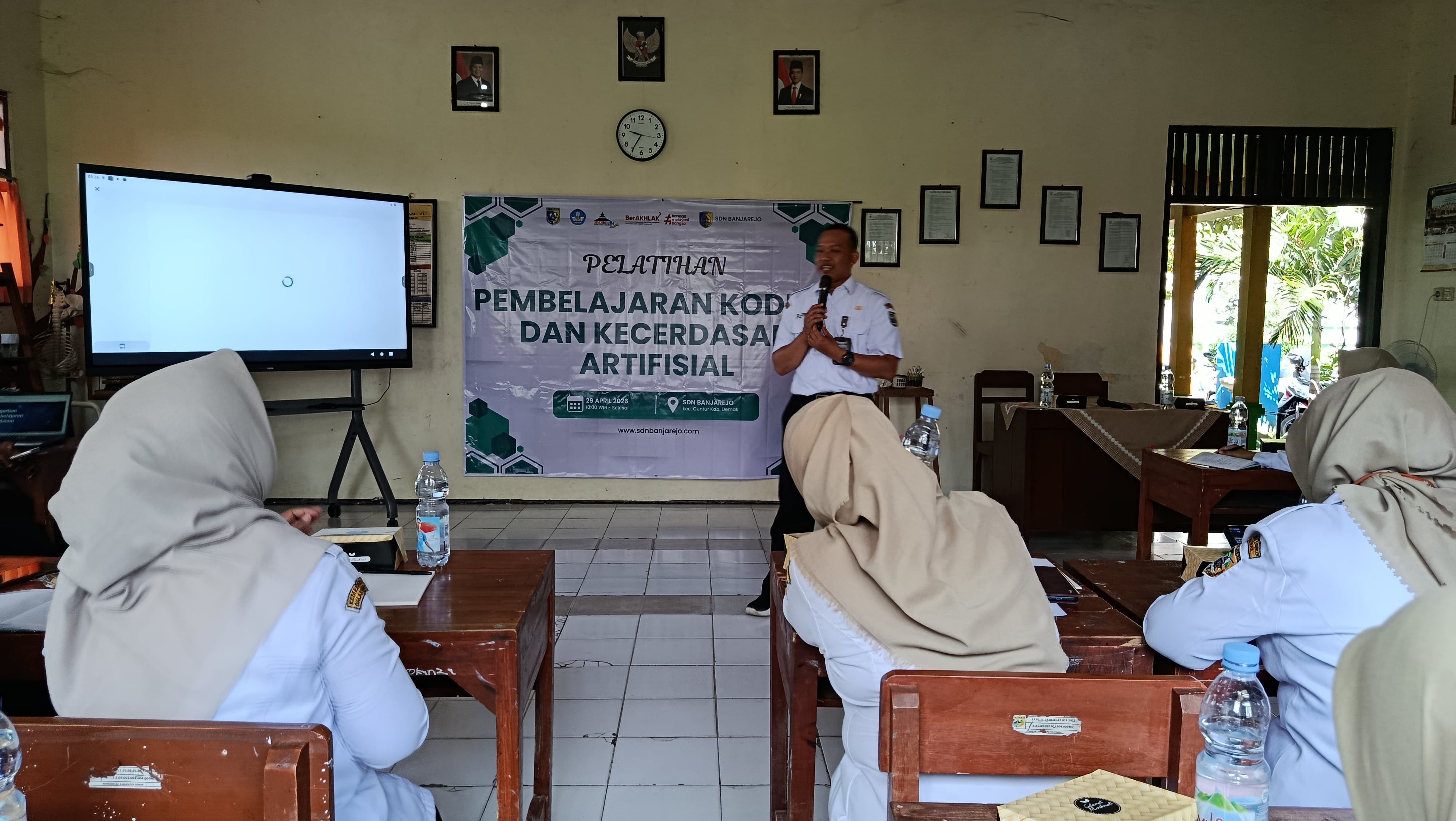 Pelatihan Pembelajaran Coding & AI Bagi Pendidik Fase C SDN Banjarejo